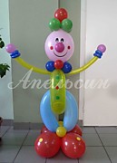 Фигура из шаров "Клоун"